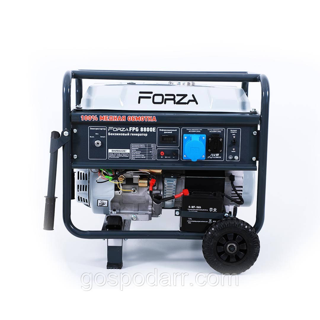 Бензиновий Генератор Forza FPG8800E