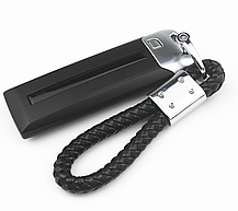 Брелок для ключів шкіряний косичка Fiat (Фіат), фото 4