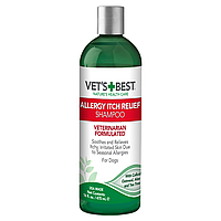 Шампунь Vet's Best Allergy Itch Relief Shampoo при аллергии для собак 470 мл (vb10345)