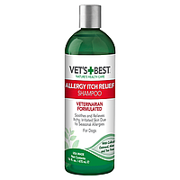 Шампунь Vet's Best Allergy Itch Relief Shampoo проти алергії для собак 470 мл (vb10345)