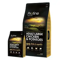 Сухий корм для збалансованого харчування Profine Adult Chicken Профайн для дорослих собак з куркою 15 кг., фото 2