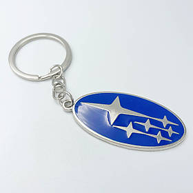 Брелок для ключів SUBARU (Субару) Класік метал
