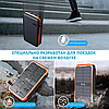 Зовнішній акумулятор на сонячних батареях PowerBank iBattery L3S4W 30000 mAh, фото 9