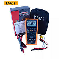 Цифровий мультиметр VICI VC99 автовибір, True RMS/NVC тест, підсвітка, 1000V 20A.Сумка.
