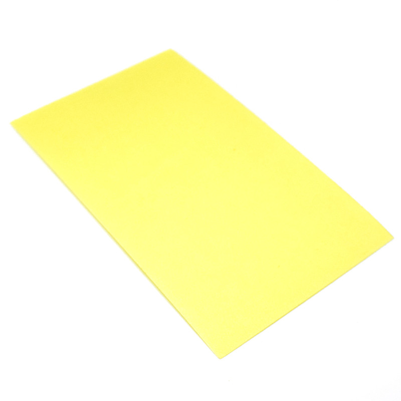 Самоклеючі полірувальні листи 1500 grit 130х78мм (12 мкм) жовтий, фото 1