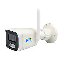 IP-відеокамера 4 Мп Wi-Fi вулична SEVEN IP-7224AW 2,8 мм, фото 3