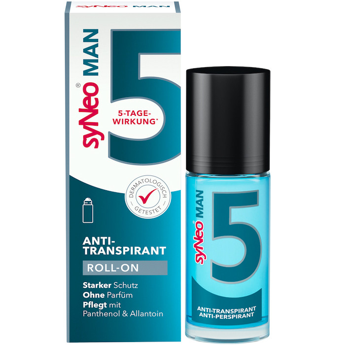 Чоловічий кульковий дезодорант-антиперспірант SyNeo MAN 5 Day Effect Anti-Perspirant Roll-On 50мл, фото 1