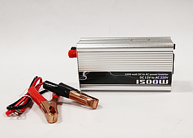 Перетворювач із захистом від короткого замикання Power Inverter SSK-1500W 12V
