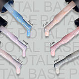 База з поталлю POTAL BASE P004 (персиковий з поталлю) Komilfo, 8 мл, фото 4