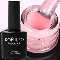 База з поталлю POTAL BASE P005 (рожевий з поталлю) Komilfo, 8 мл
