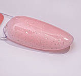 База з поталлю POTAL BASE P005 (рожевий з поталлю) Komilfo, 8 мл, фото 3