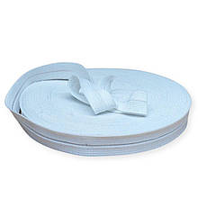 Гумка окантовочна 20 мм біла 25 м