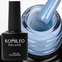 База з поталлю POTAL BASE P006 (блакитний з поталлю) Komilfo, 8 мл