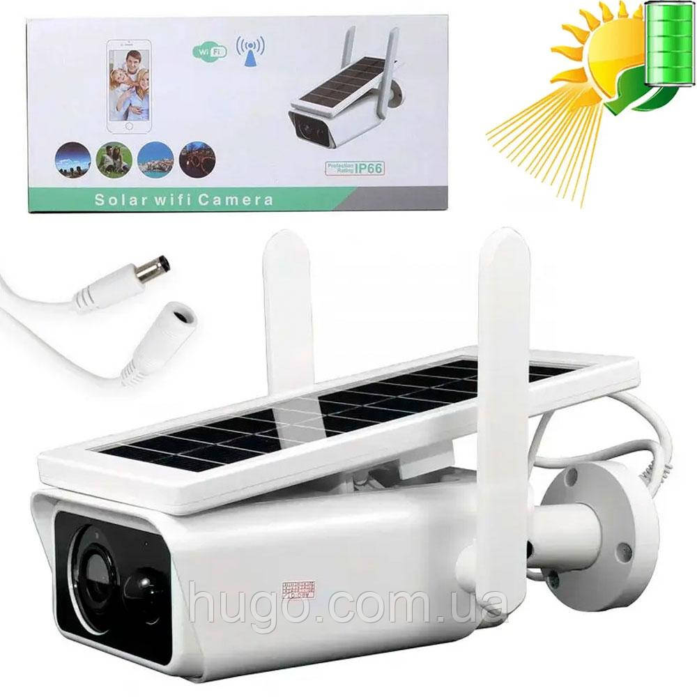 Уличная камера видеонаблюдения с солнечной панелью WiFi Smart Camera ...