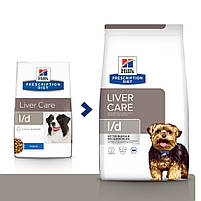 Дієтичний сухий корм Hills Prescription Diet Canine L/d для собак Лікувальний із захворюванням печінки Хіллс 10 кг., фото 5