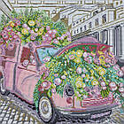 НИК-1422 Квітковий багаж, набір для вишивання бісером картини, фото 7