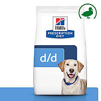 Дієтичний корм Hills Prescription Diet Canine d/d для собак Лікувальний для дієтотерапії Хіллс 12 кг. качка/рис, фото 6
