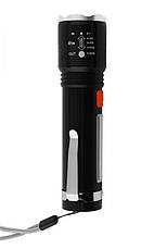 Ліхтарик ручний (акумуляторний) NZY BX-P12-P50 Чорний, фото 4