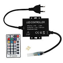 Контролер 220V NEON RGB 10х20 - AC-2 (1500W; RF; 28K)