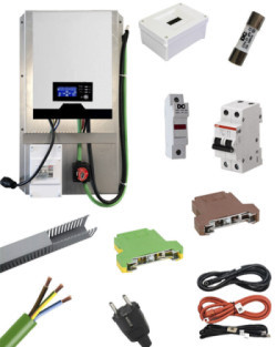 Інвертор + зарядний пристрій Voltronic 600/1000W 12V із захистами