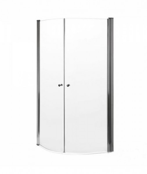 Півкруглий душовий куток Gustavsberg Scandic 90x90 UDW9090SKA160W-61, 900х900х1950 мм