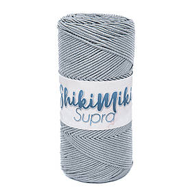 Сутажний шнур Shikimiki Supra, колір Світло-сірий