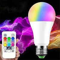 Светодиодная лампа Anslut LED RGB (806 lm) 9W/2700k E27