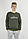 Худі з вишивкою I'M UKRAINIAN колір хакі на флісі S,M,L,XL,XXL, фото 3