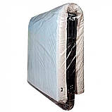 Розкладачка ортопедична, розкладне ліжко на ламелях з матрацом "Віва", фото 8