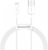 Кабель Baseus Superior Series Fast Charging Data Cable USB to Lightning 2.4A 1.5m CALYS-B02 White