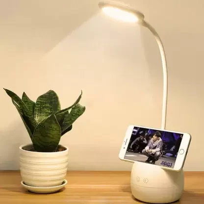 Настільна світлодіодна Led-лампа світильник YT-836 біла