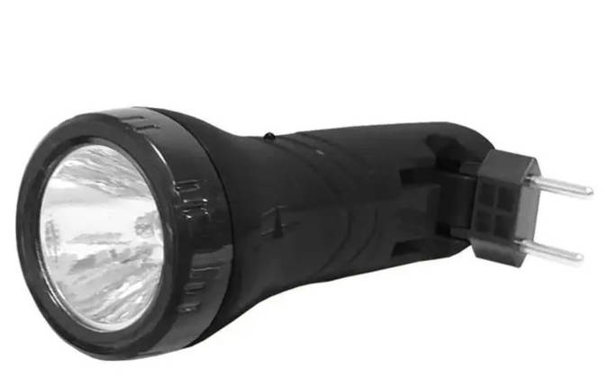 Ліхтар акумуляторний Tiross TS-1124, чорний, фото 2