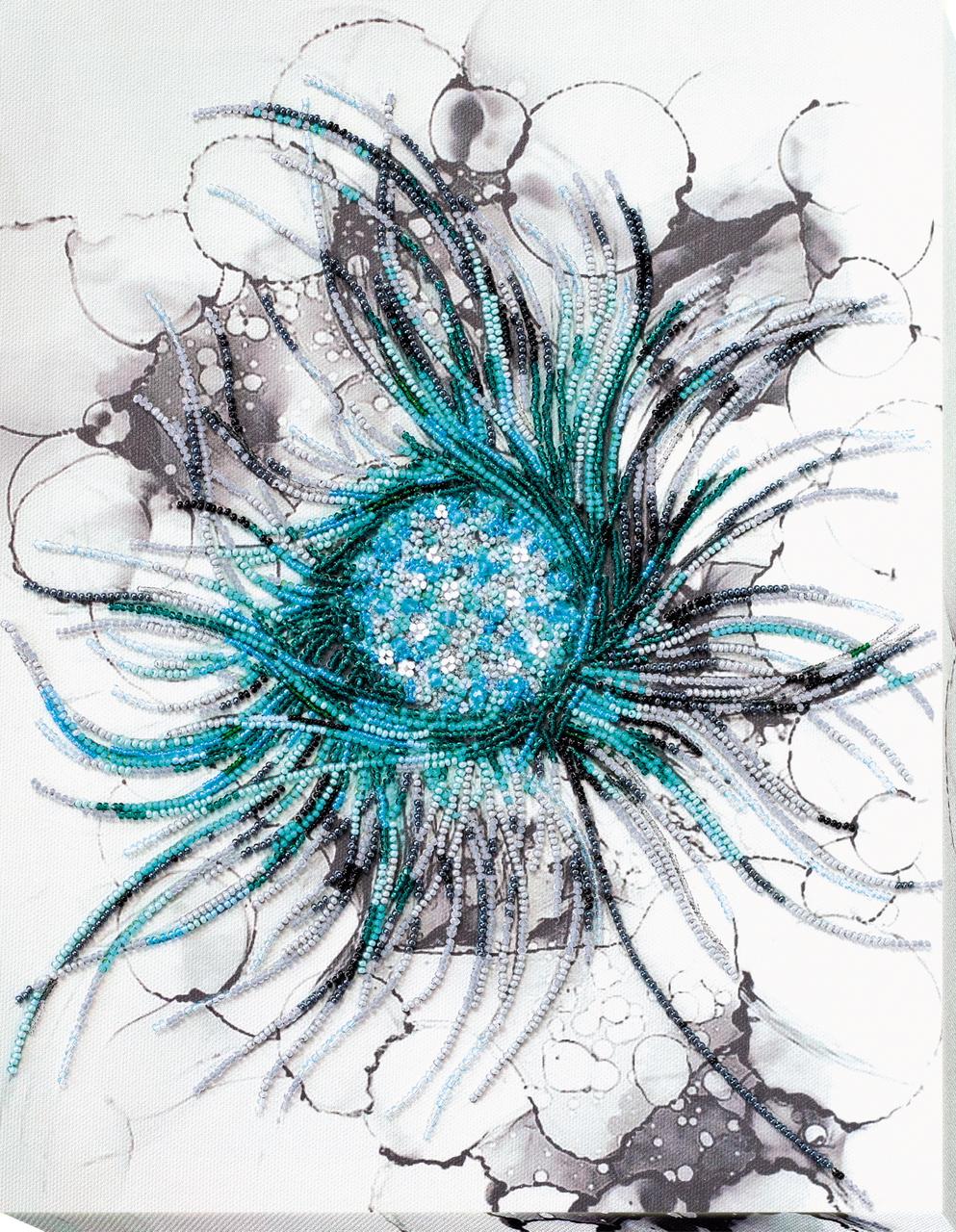 Набір для вишивки бісером Аквамарин (28 х 35 см) Абрис Арт AB-776, фото 1