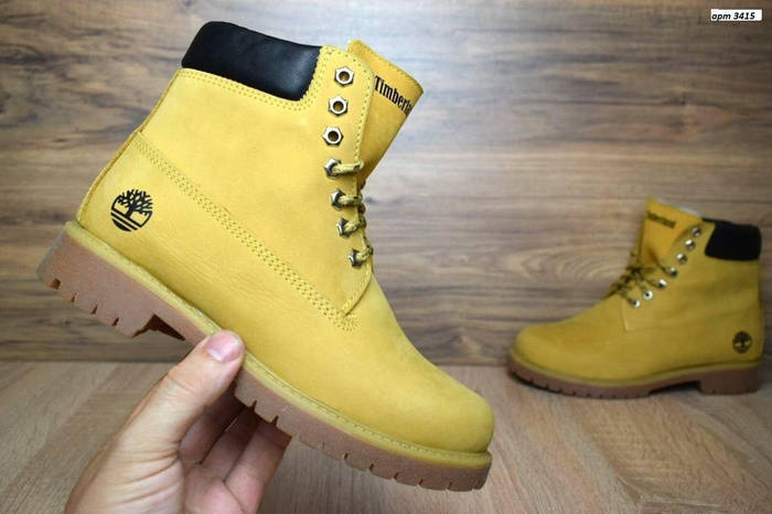 Ботинки мужские зимние Timberland желтые, цена 1890 грн — Prom.ua (ID ...