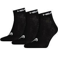 Шкарпетки Head Quarter Black 3P розмір 35-38
