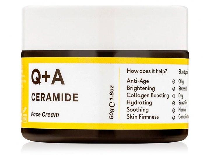 Захисний крем для обличчя з керамідами Q+A Ceramide Barrier Defence Face Cream 50 мл