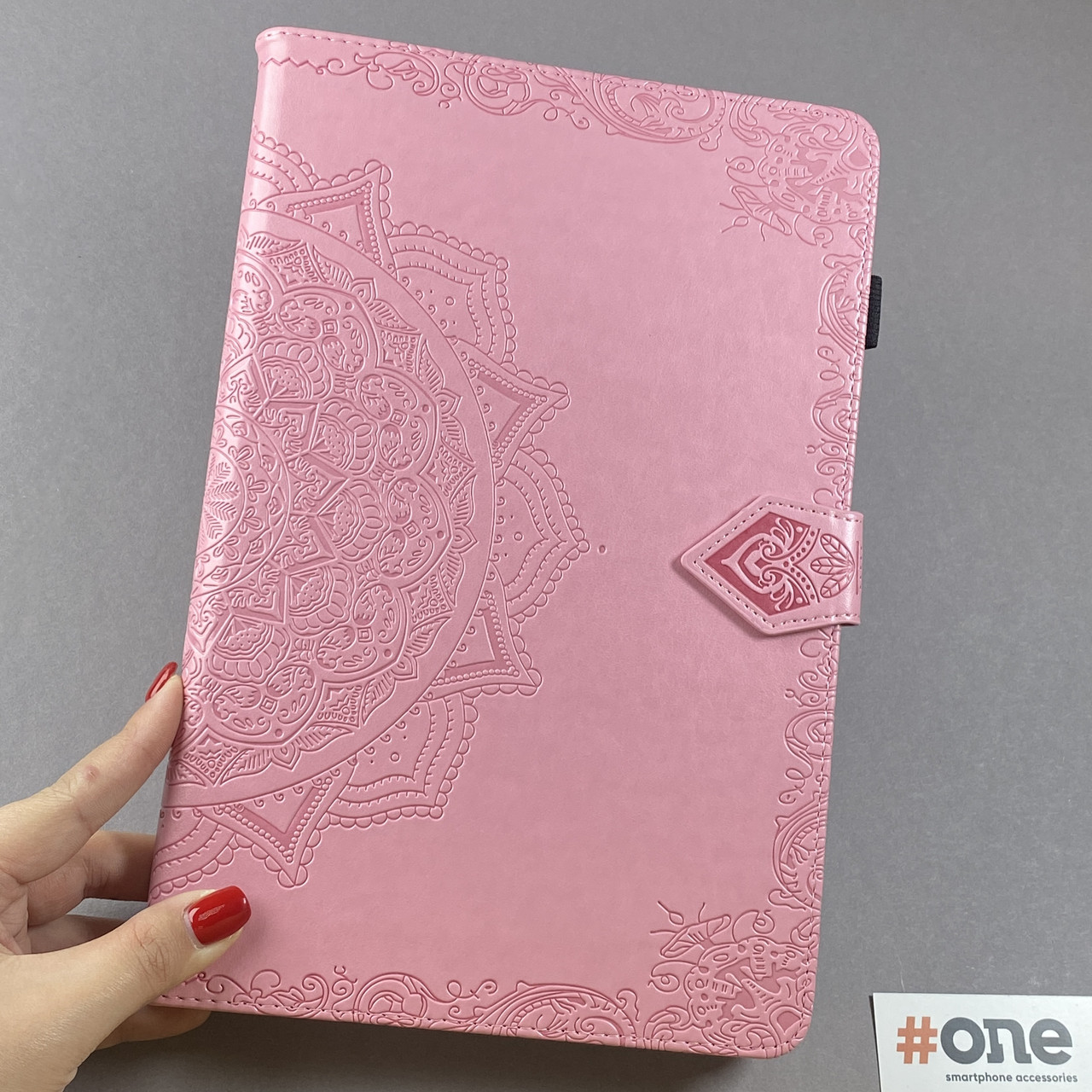 Чохол книга для Samsung Tab S7 з магнітною застібкою з візитницею чохол книжка на самсунг таб с7 рожева Art