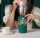 Зволожувач повітря Панда з підсвічуванням+ подвійний розпилювач. Ультразвуковий зволожувач повітря, фото 3