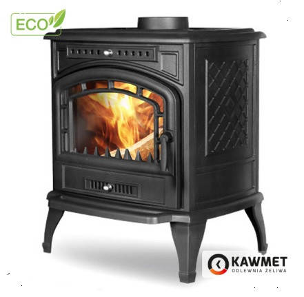 Чавунна піч камін KAW-MET P7, 9 кВт Eco, фото 1