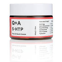 Крем для обличчя та шиї Q+A 5-HTP Face & Neck Cream 50 мл