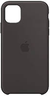 Силиконовый чехол iPhone 11 Apple Silicone Case Black