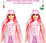 Кукла Барби Сюрприз Барби в дождевике Цветное перевоплощение Barbie Color Reveal HCC57, фото 6