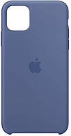 Силиконовый чехол iPhone 11 Pro Max Apple Silicone Case Linen Blue