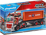 Плеймобил 70771 грузовик с прицепом Playmobil City Action
