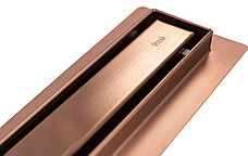 Трап для душу REA NEO SLIM PRO BRUSHED COPPER 70 см., фото 3