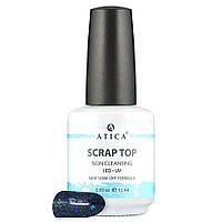 Топ Atica Scrap Top Coat с шимером и слюдой, 15ml