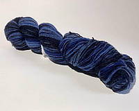 Пряжа Aade Long Kauni, Artistic yarn 8/1 Blue II (Синий II), 100 г