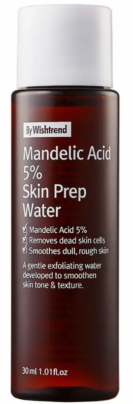 BY WISHTREND Mandelic Acid 5% Skin Prep Water - Мигдальний пілінг, 30 мл