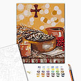 Картина за номерами Різдвяна кутя ©Каріна Зіміна Малювання за цифрами 40x50 Різдво Новорічна тематика на полотні Brushme BS53436, фото 2