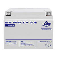 Акумулятор мультигелевий AGM LPM-MG 12 V — 26 Ah